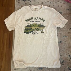 Noah Kahan North American Tour stick stick season tshirt